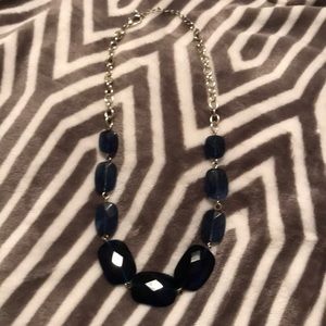 Navy necklace
